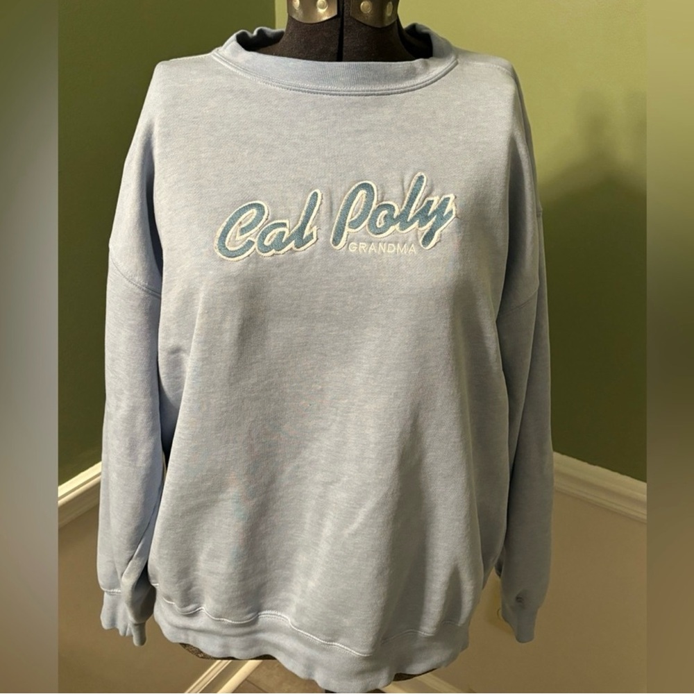 🩵Cal Poly🩵 Grandma Sweatshirt